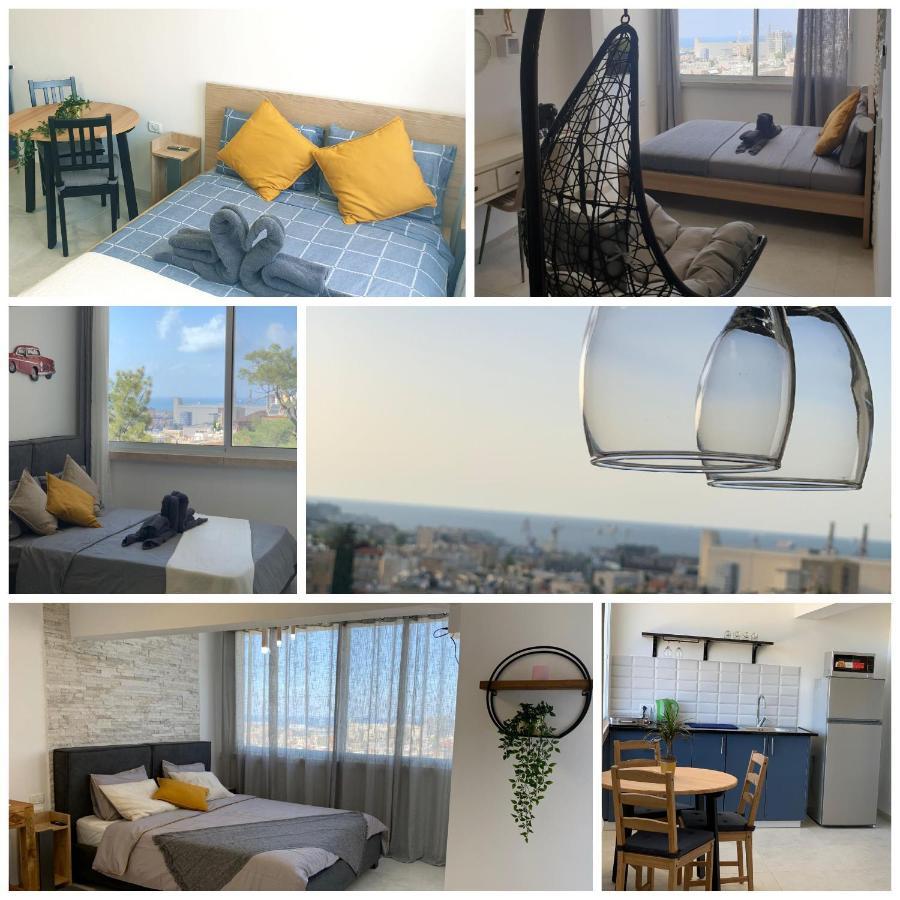 Maya New -panoramic Sea&citycentre View, Apartment Haifa